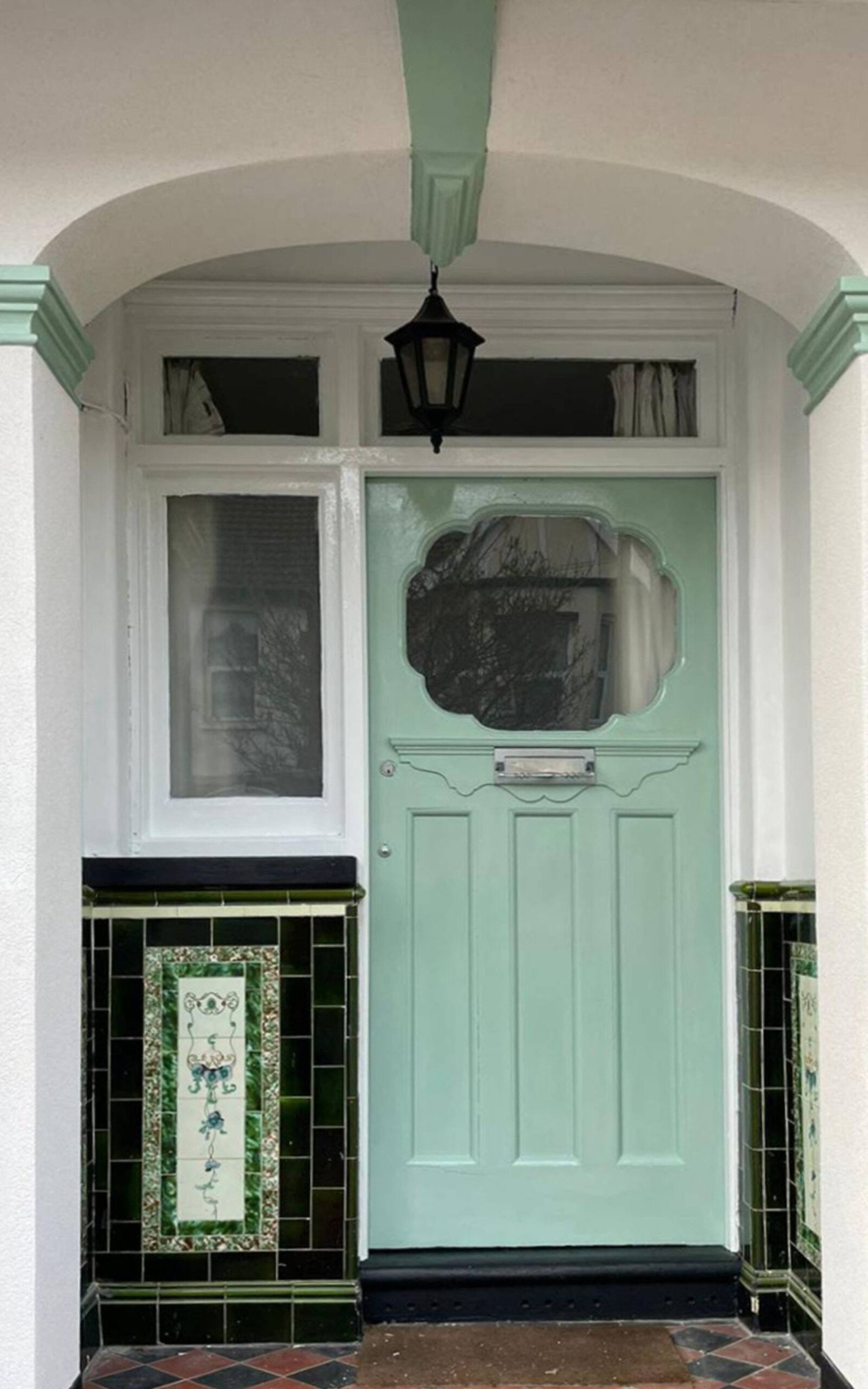 Front entrance renovation — after