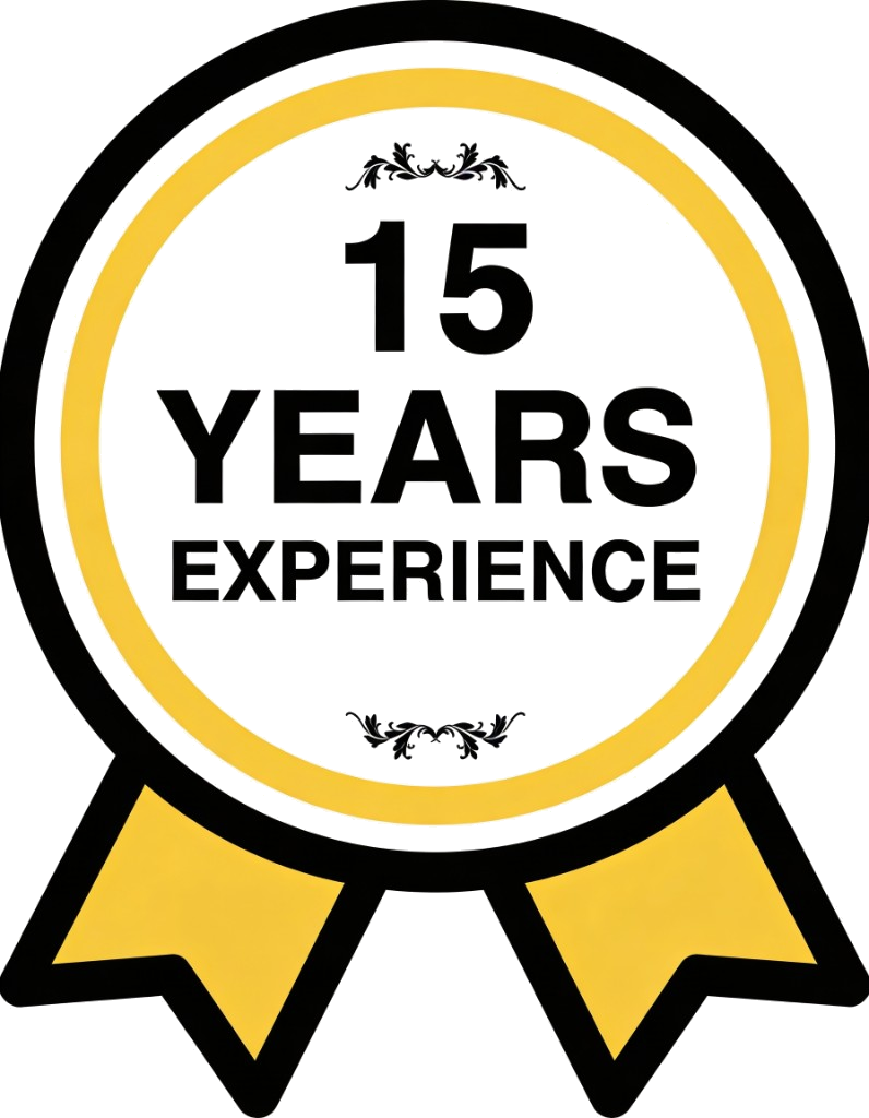 15+ Years Experience